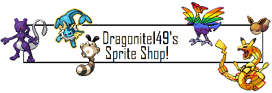 Dragonite149's Sprite Shop!(assorted types)