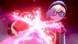 [PokeCommunity.com] Max Raid Catch Scene... Weird Edge in Handheld Mode?