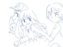My Pokemon anime (mostly BW! + Lillie) fanart and comics!