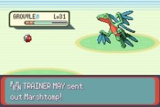 [PokeCommunity.com] Pokemon Trainer May sent out your pokemon.