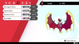 [PokeCommunity.com] LF: Hoopa (from Bank) FT:  Shiny Lunala (Gamestop Event)
