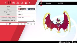 [PokeCommunity.com] LF: Hoopa (from Bank) FT:  Shiny Lunala (Gamestop Event)