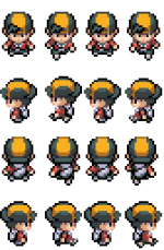 [PokeCommunity.com] HGSS-sized Overworld Player Sprite