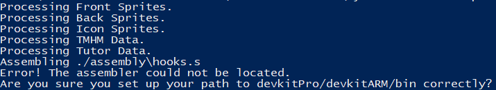 [PokeCommunity.com] Troubleshooting When Attempting to Patch DPE/CFRU to Clean ROM