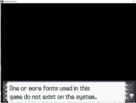 [PokeCommunity.com] Getting rid of the the Font Caution at the start of essentials and every game.