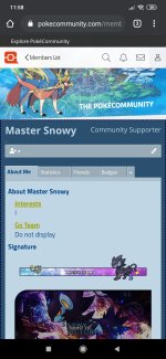 Master Snowy from 5 years ago