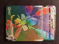 Rainbow Scizor vmax card question