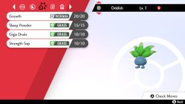 How can a level 1 Oddish have this moveset? Is it legitimately possible?