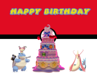 [PokeCommunity.com] Happy Birthday Allen303, Olivia & Vision Of Milotic!