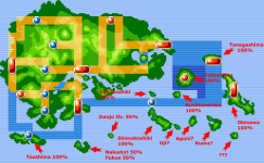 Identifying the islands of Hoenn