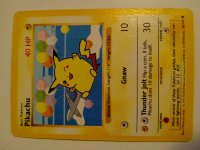 [PokeCommunity.com] Winking Pikachu with balloons