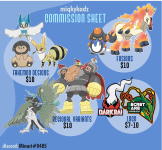 Commissions Open - Sugimori Style Artwork