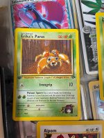 Hi, just started looking in to my old pokemon cards. Is this an error?