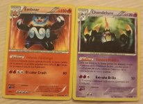 Cards Emboar 100/99 Chandelure 101/99