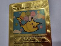 [PokeCommunity.com] Flying Pikachu 111/101 Gold - Cannot be confirmed at any sources