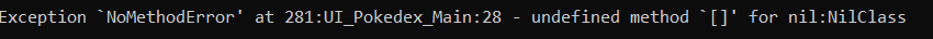 [PokeCommunity.com] V20.1 Crash when opening Pokedex