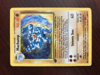 [PokeCommunity.com] Pokemon 1st Edition Machamp Card Question