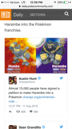 [PokeCommunity.com] Twitter support similar to Daily