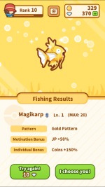 How many shiny Karp have you fished up?