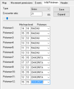 AdvanceMap wild PKMN rarity