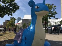 My life-size statue of Lapras was a super-fun hit, so I'm making a WHOLE TEAM! :D