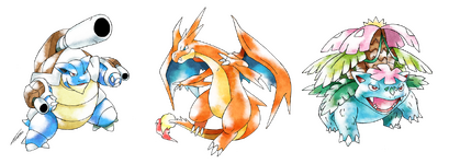 kanto_mega_starters___old_s__style_by_tomycase-d6mkumq.png