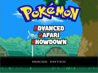 Pokemon Advanced Safari Showdown