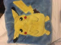 Pikachu Blue 1988 Cushion
