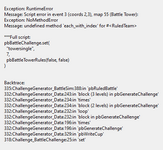 [PokeCommunity.com] [Essentials v19.1] The Battle Tower is not working, for reasons I cannot figure out.