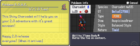 [PokeCommunity.com] Pokemon R.O.W.E. 2.0 - an Open World Version of Pokémon Emerald(Gen 9, 16 Badges, Sevii Islands, Following Pokémon, Costumes and much More)