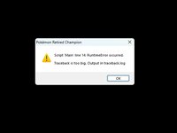 [PokeCommunity.com] Pokémon Retired Champion - A strategy-based Pokémon fangame (v1.0.10) (BIG UPDATE SOON, ETA: APRIL-MAY)