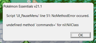 [PokeCommunity.com] Pokemon Essentials Script Help