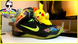 Custom Nike Pokemon HyperDunk Basketball Shoes (Part 1)