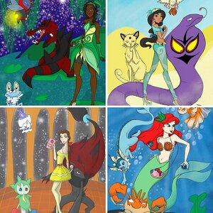 Pokemon Disney Princesses