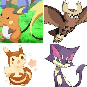 my pokepals *from each game*