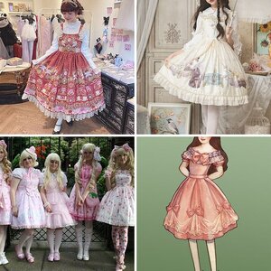 Elegant lolita dresses :)