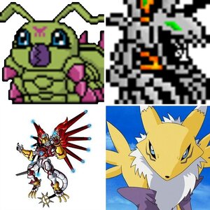 Various Digimon