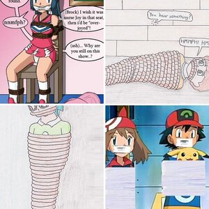 top poekmon boys girls tied up