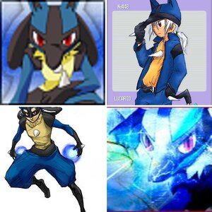 some lucario/rilou pics i found