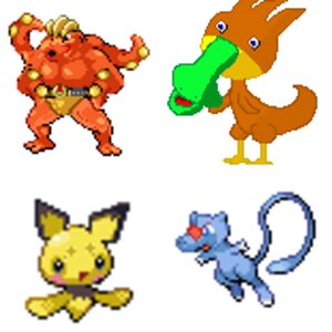 Pokemon Sprite Fusions and Misc