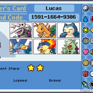 My trainer cards