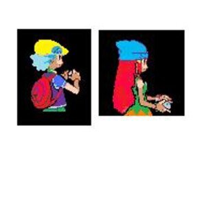 my character sprites