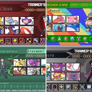 Trainer Cards