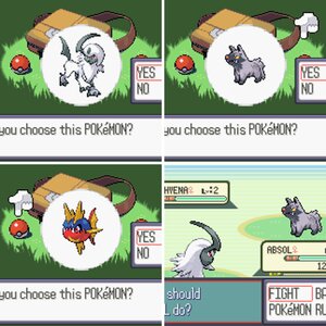 Pokémon Darkness Version - Old Screenshots