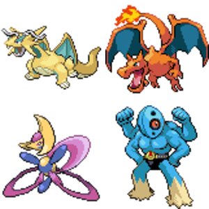 Pokemon sprites(fusions)