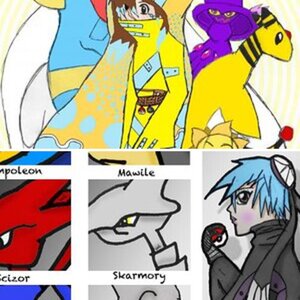 Pokemon Teams (Atwork from my DeviantArt account)