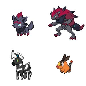 Pokémon Black and White Sprites