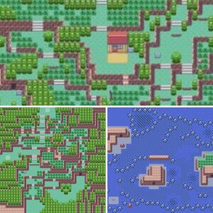Pokémon Shiny Emerald Maps