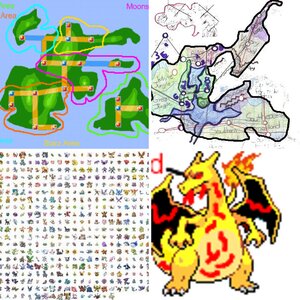 Map and Hand Drawn Starters