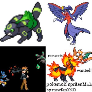 My pokemon sprites